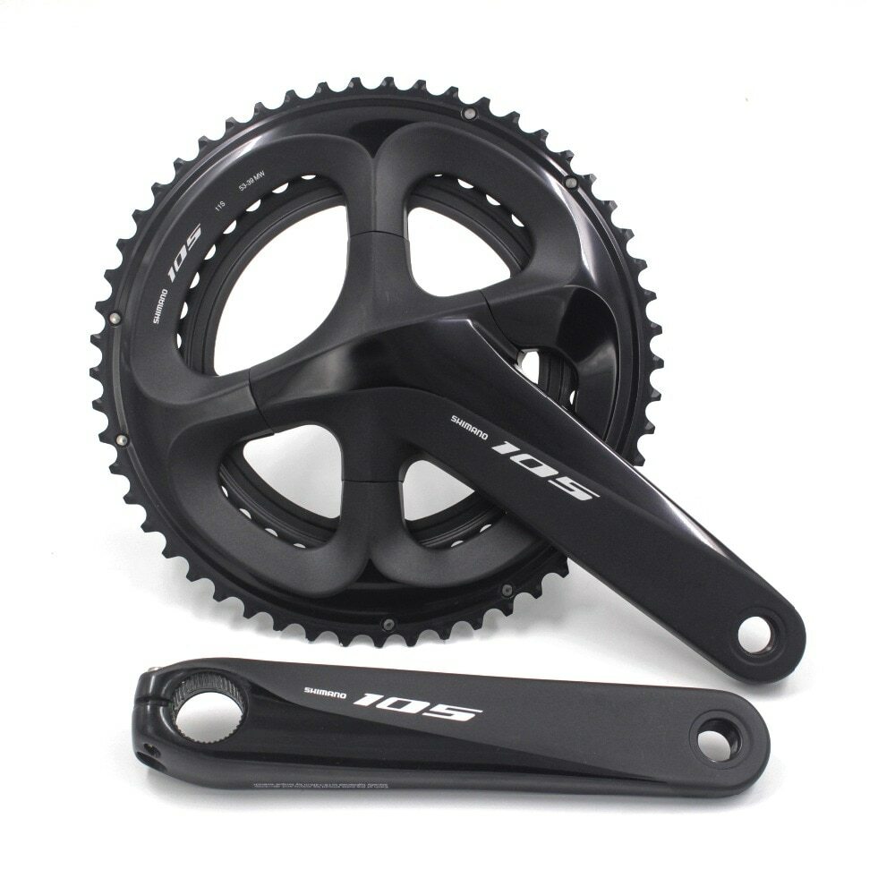 SHIMANO 105 FC R7000 2×11 Speed Crankset Black 50-34T/52-36T 170MM 172.5MM 175MM