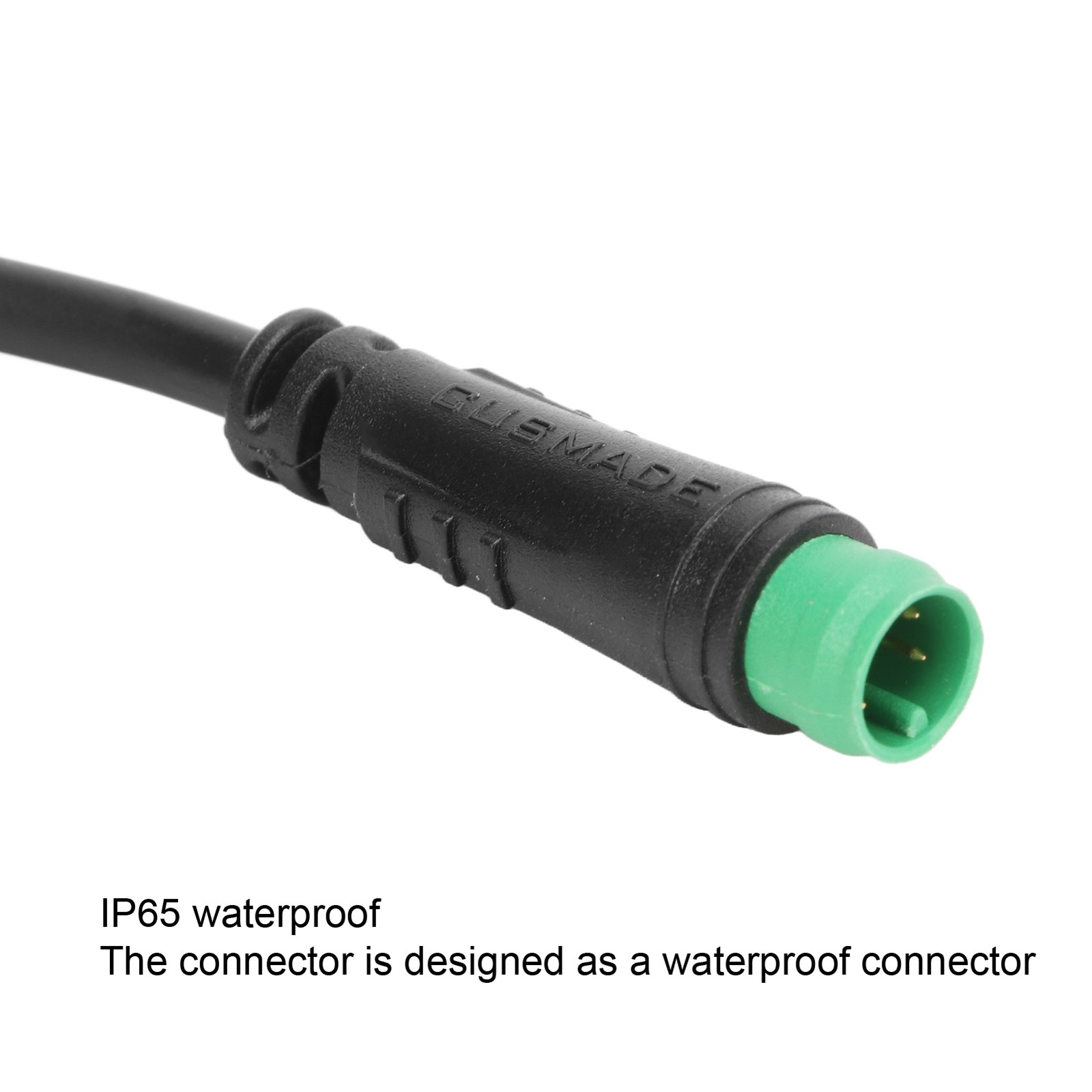 ­Electric Bike Display Extension Cable Waterproof Electric Bicycle Computer 5Pin