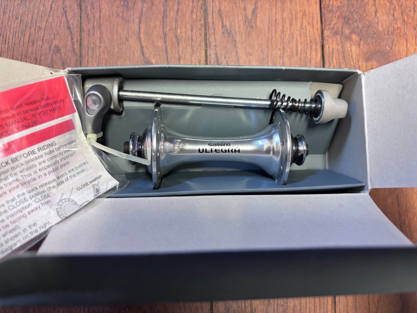 Shimano Ultegra Front Hub QR 18H HB-6500 IHB6500FSL, 100mm spacing, NIB