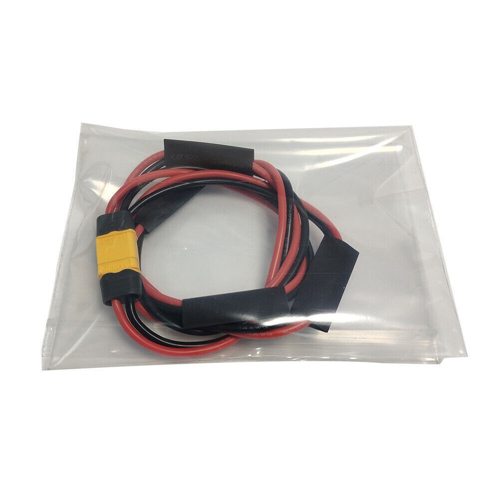 Ebike Battery Extension Cable XT60 Male 14AWG 1M 2M AAU