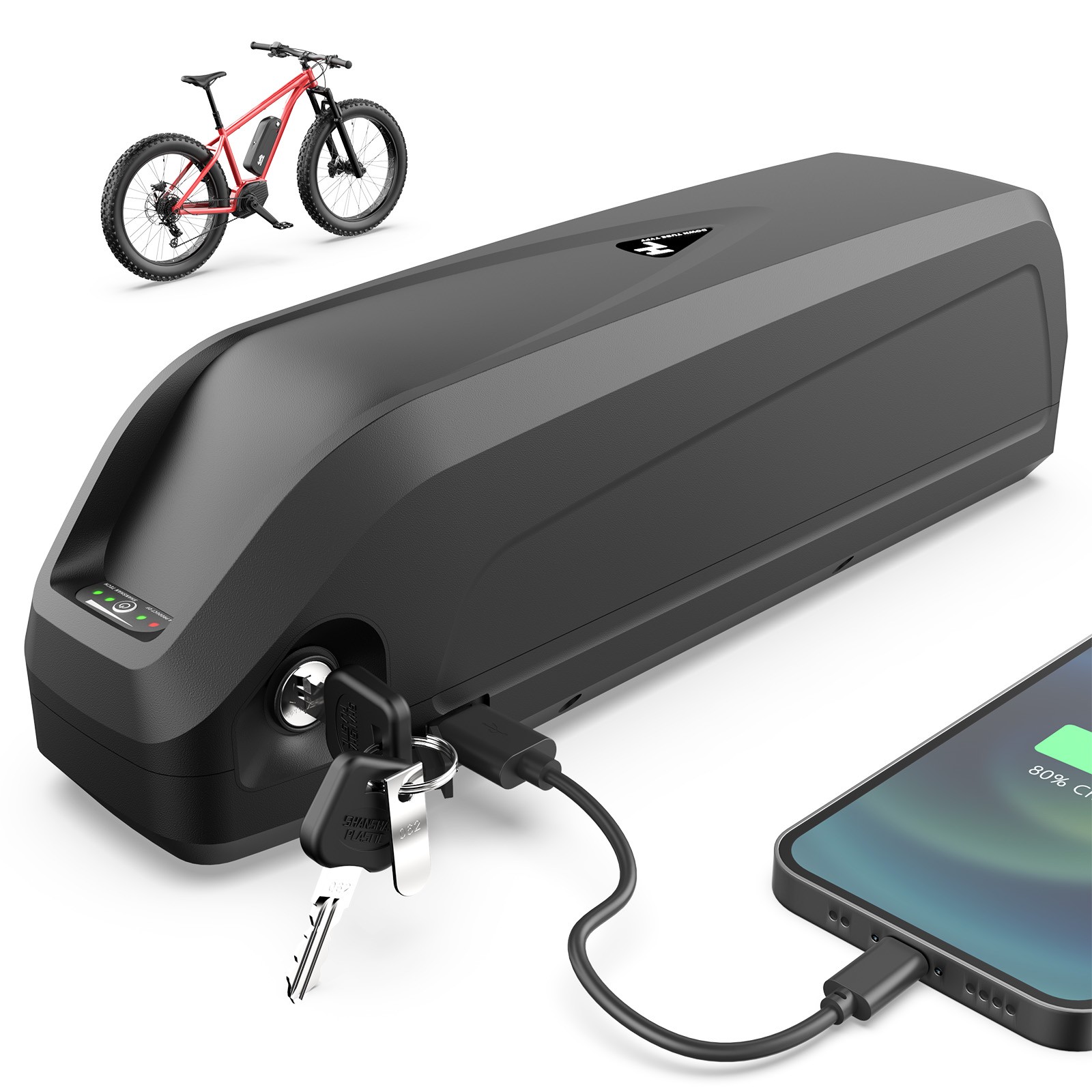 Ebike Battery Samsung Cell 48V 20Ah Lithium Electric Bicycle Battery for Bafang