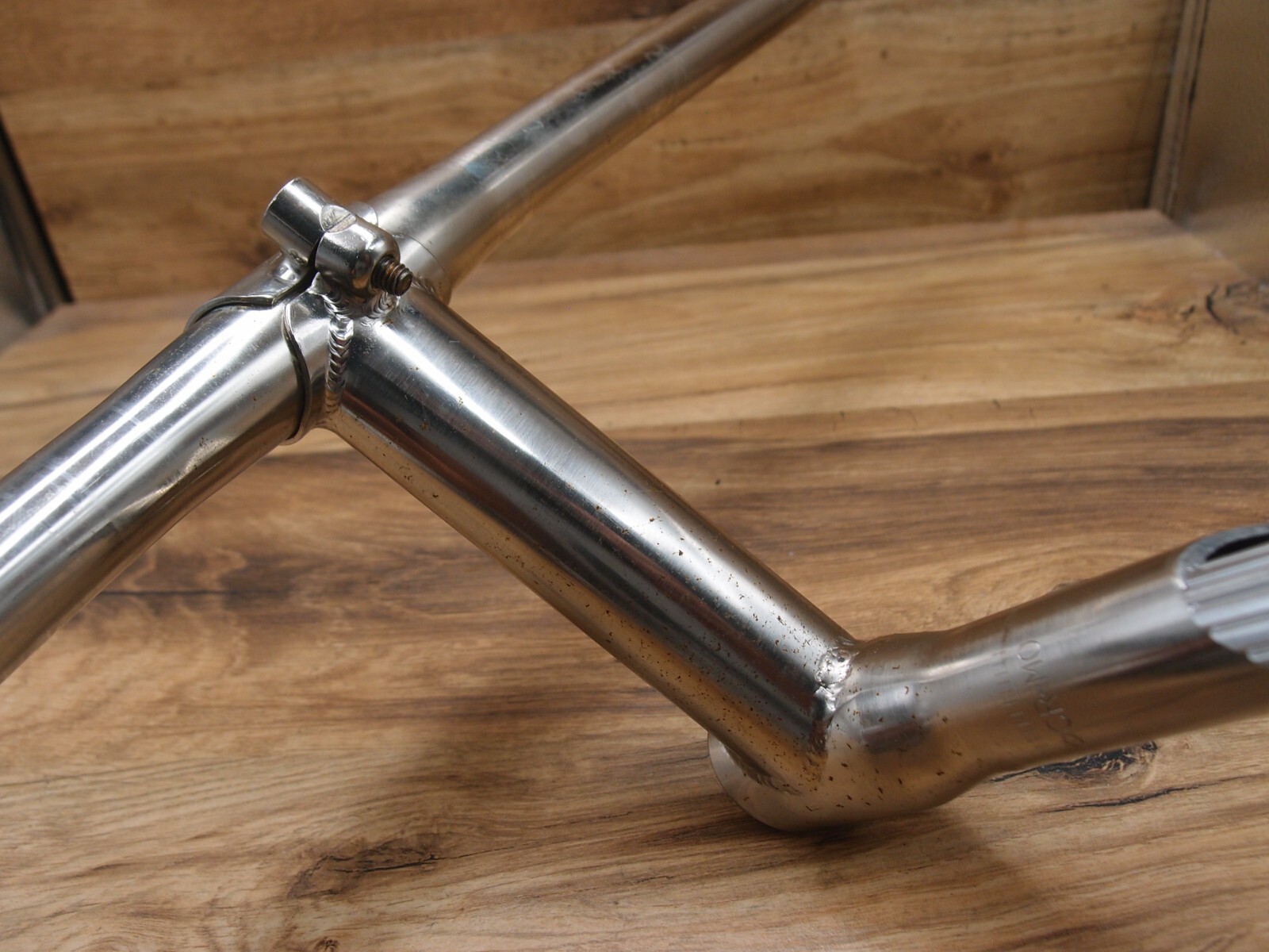 1990’s flat handlebar WH steel +steel CRMO quill stem 25.4 mm
