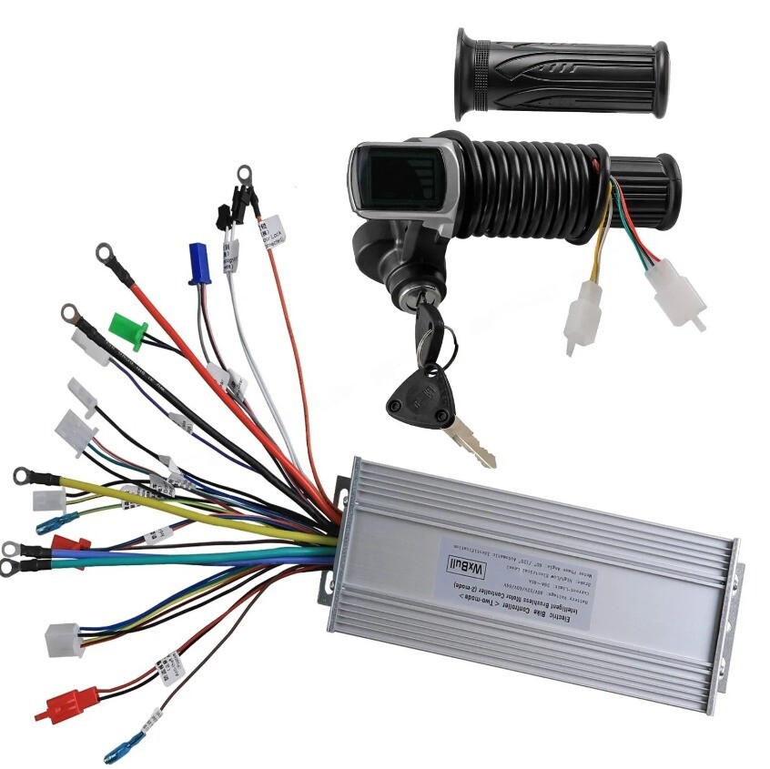 48V-64V 1000W-1800W Brushless Motor Controller Throttle For Electric Scooter ATV