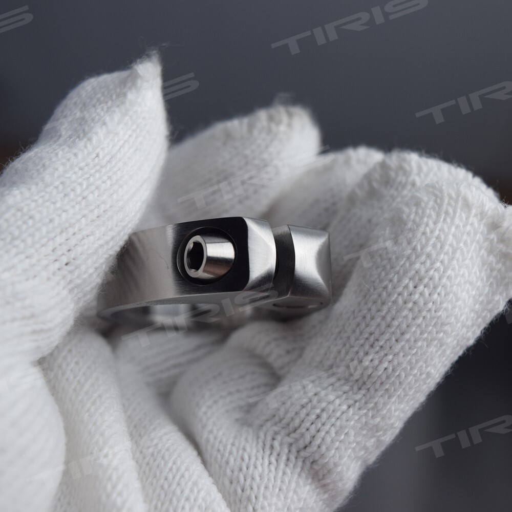 TIRIS Titanium Bicycle Seatpost Clamp Bike Seat Tube Collar clip 31.8/34.9