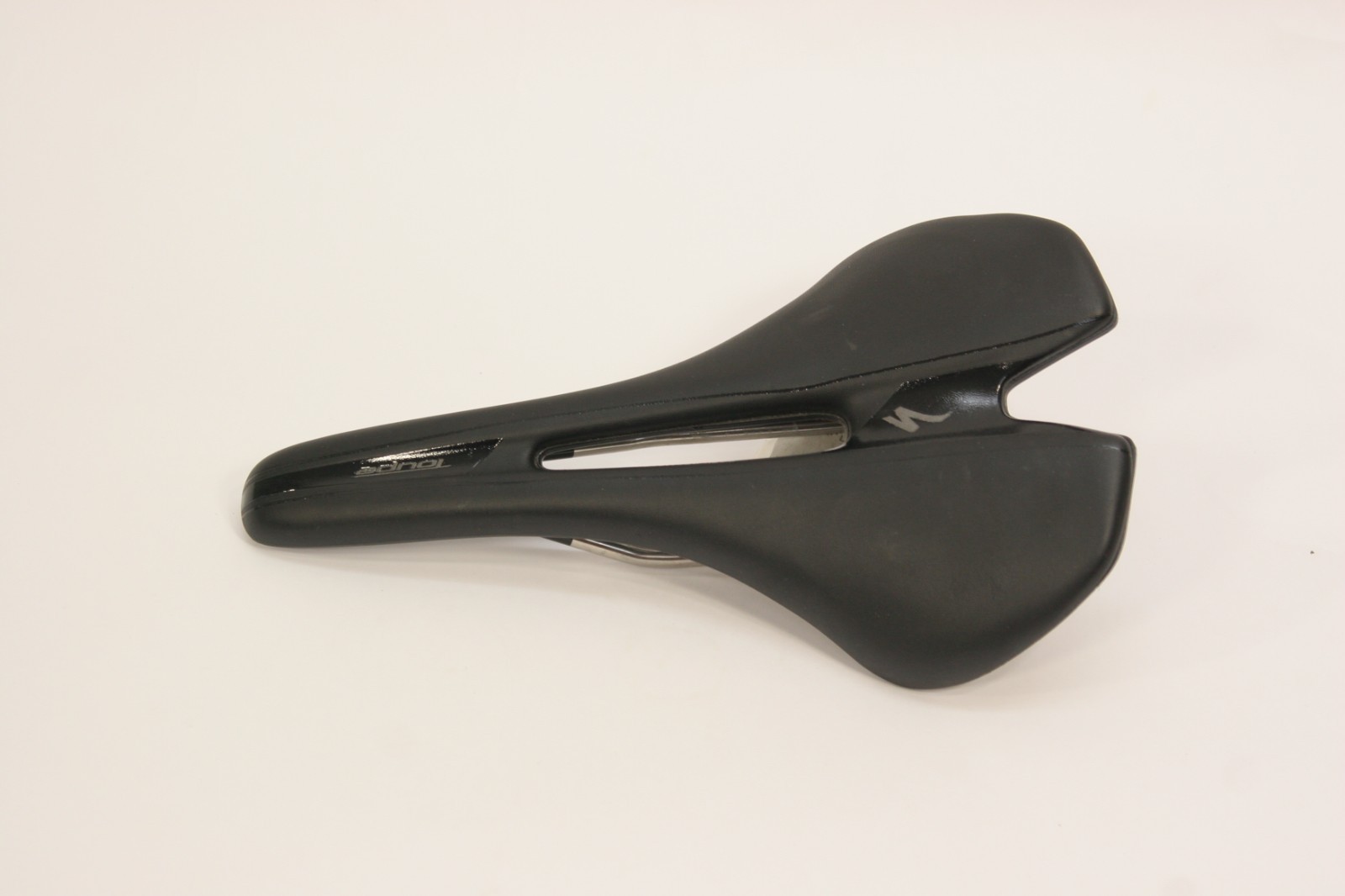 Specialized Toupe Saddle Cut Out Zone Titanium rails 155 x 275 mm Black SPCT