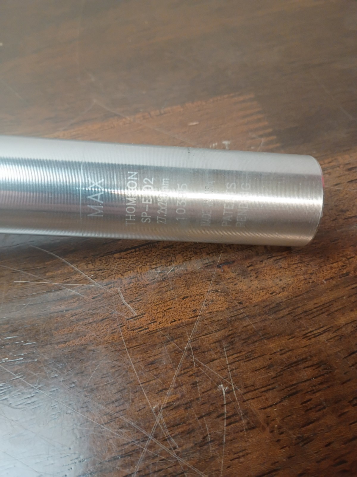Thomson Elite seatpost, 27.2 x 250mm – silver