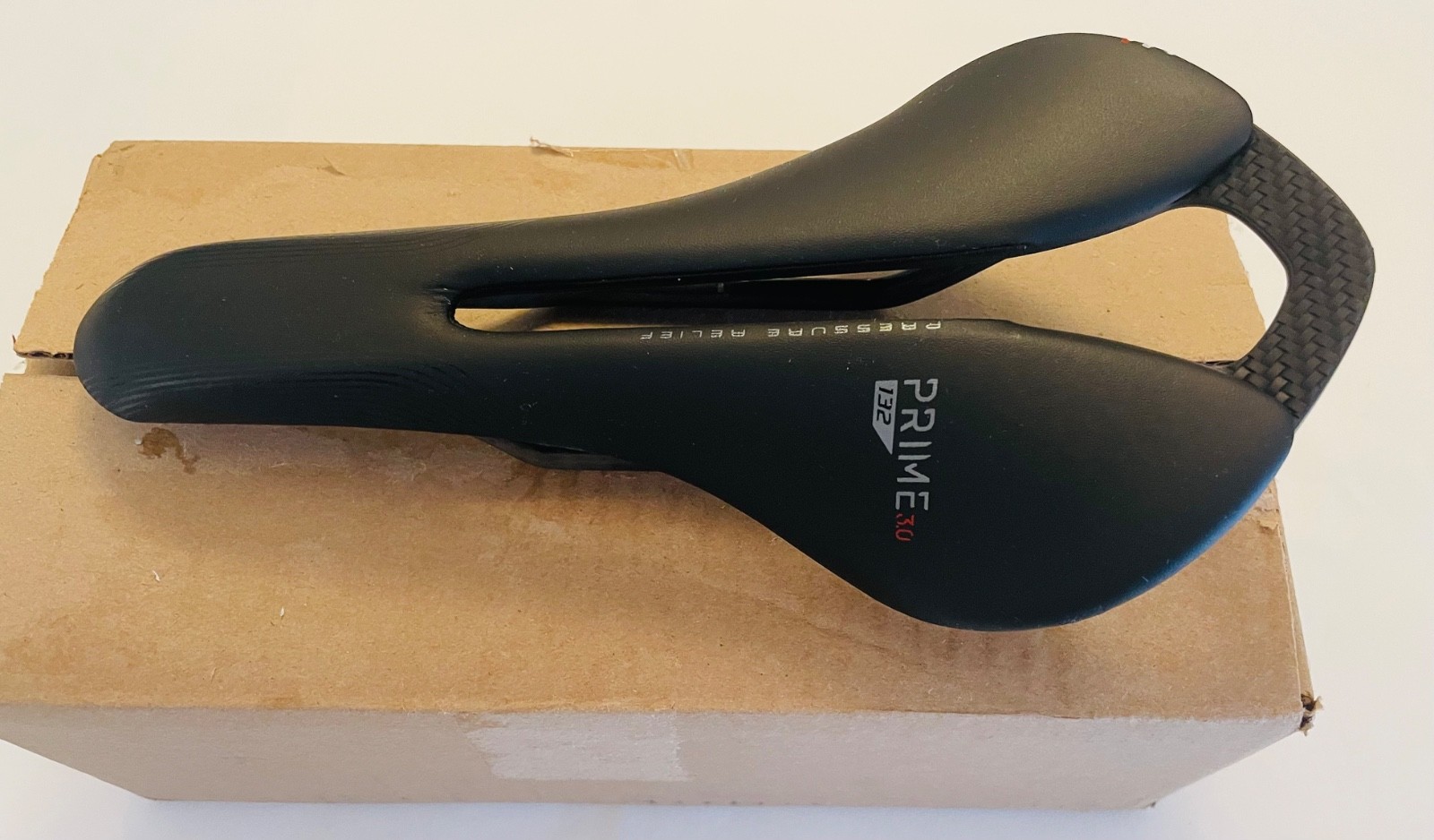Repente Prime 3.0 saddle with carbon rails, 132×275, 160 grams, Selle Italia