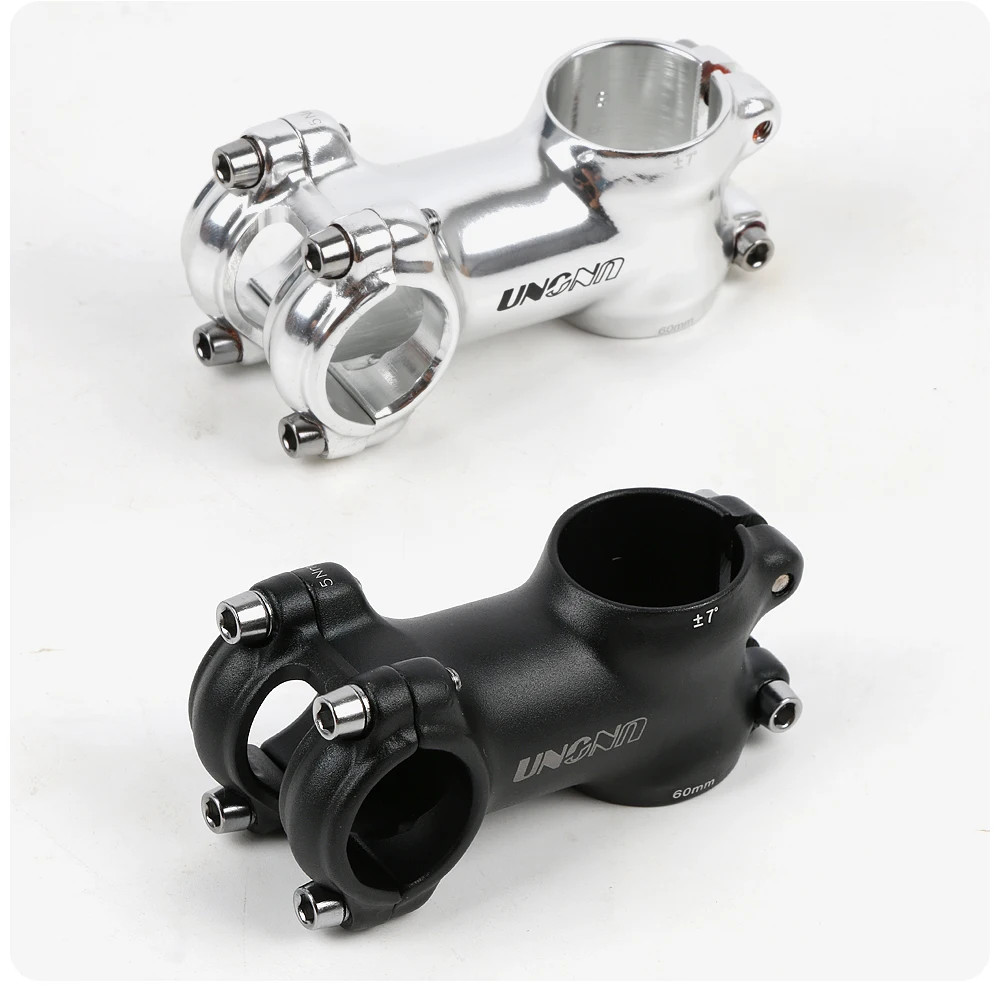 UNO Bike Stem 25.4mm 7/17/35° 60-130mm MTB Road Kalloy Alloy Black