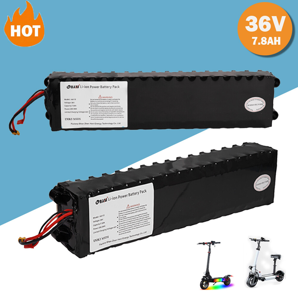 36V 7.8Ah EBike Li-ion Battery 36V Electric Bicycle Scooter Lithium Battery XT30