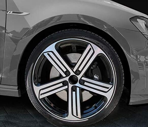 Biomar Labs 4 x 65mm Wheel Centre Alloy Hub Center Caps Compatible with VW 3B7