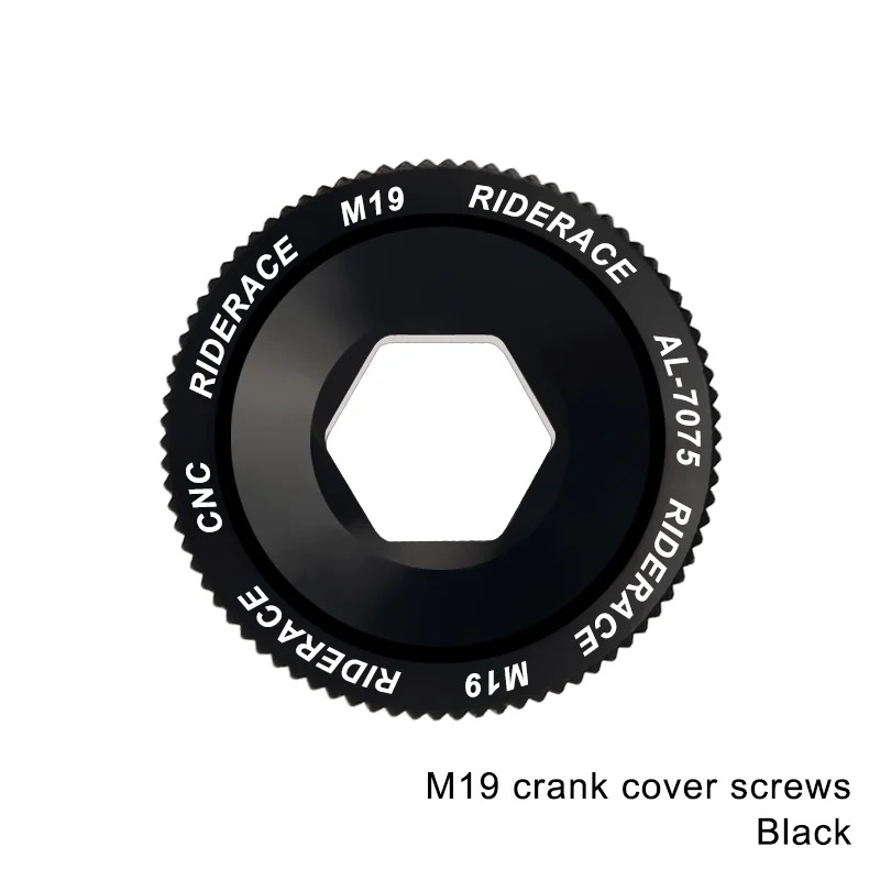 Bike Crank Arm Fixing Bolt Cap Aluminum Alloy MTB Shimano Crank Nut M18 M20