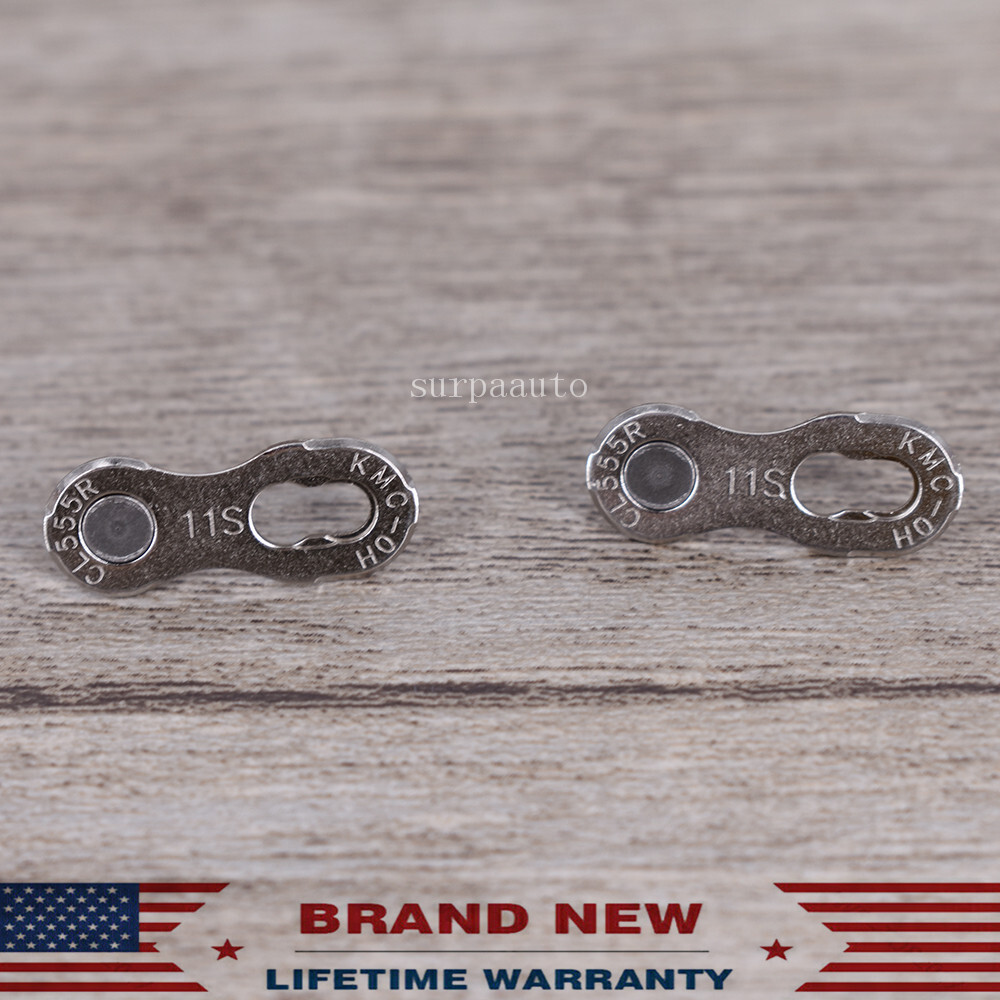 KMC X11 11-Speed 118L Bike Chain Gray Stretch-Proof fits Campy SRAM Shimano