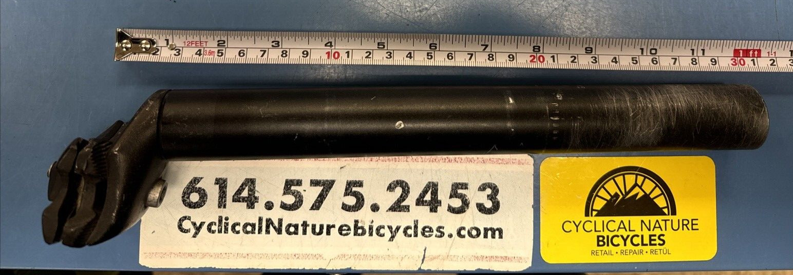 NL Aluminum 30.8mm x 300mm Seatpost Black