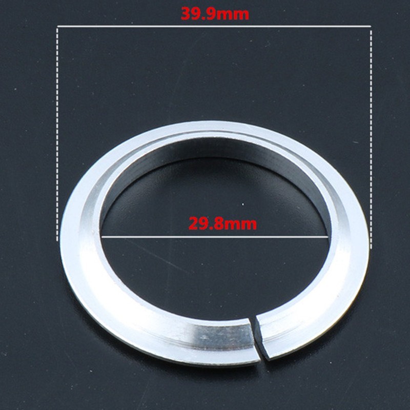 1*Aluminum Headset Crown Race Base Plate Ring Tube Conversion Adapter Bike
