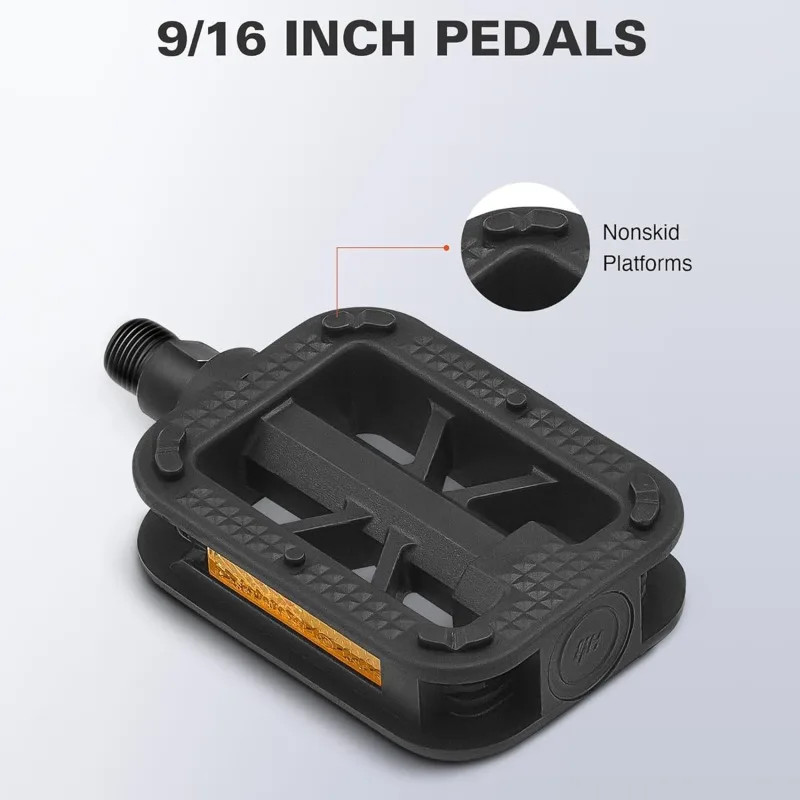 Bike Pedals Pair Ultralight Anti Slip Universal MTB Road Cycling