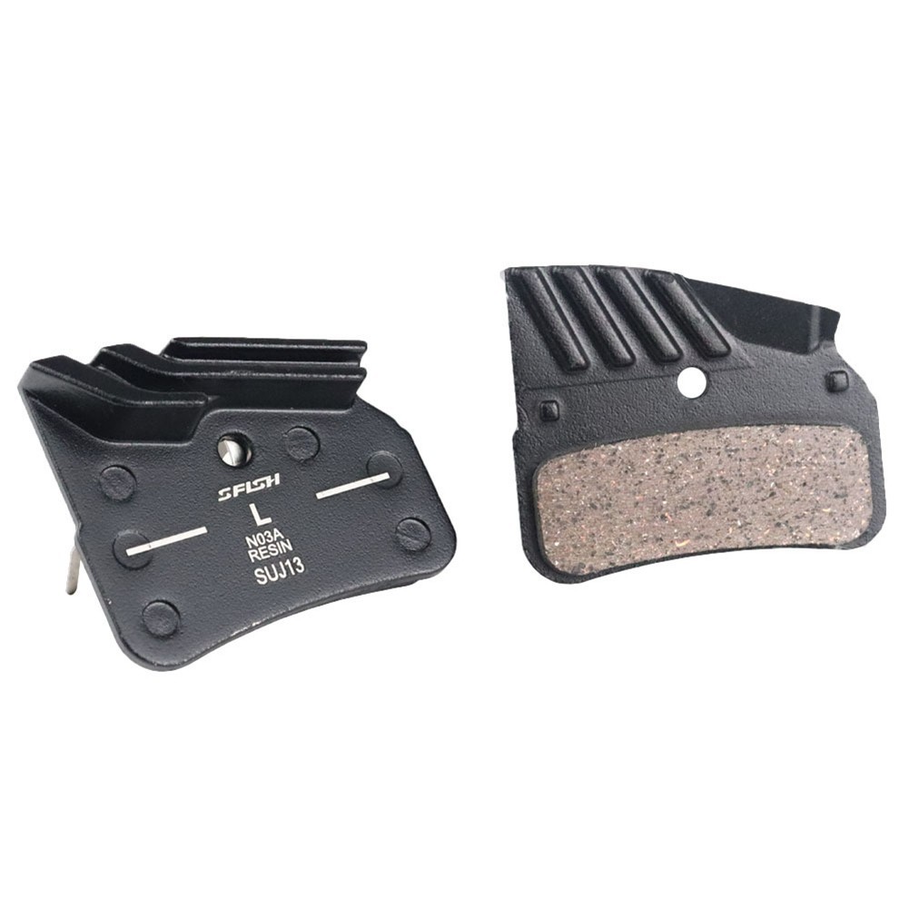 4-piston Friction Disc Brake Pad Aluminum Resin Silent Short Running-in Period