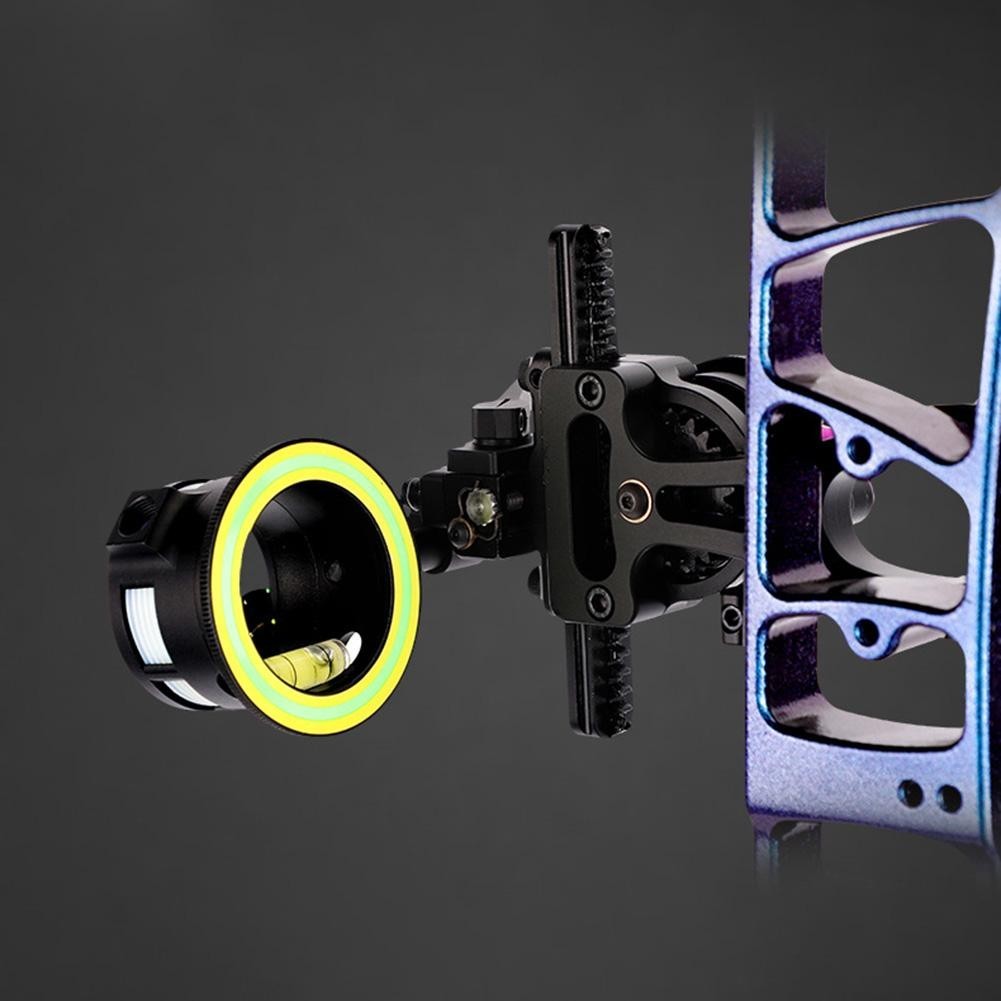 Quick Vertical Adjustment Bow Sight for Hunting with Fine Tuning R Screw