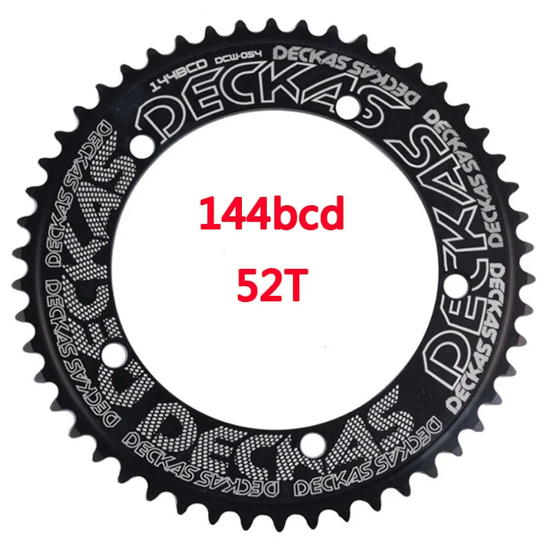 144BCD Fixed Gear Round Chainring Track Bike 44T-58T Single Speed Chainwheels