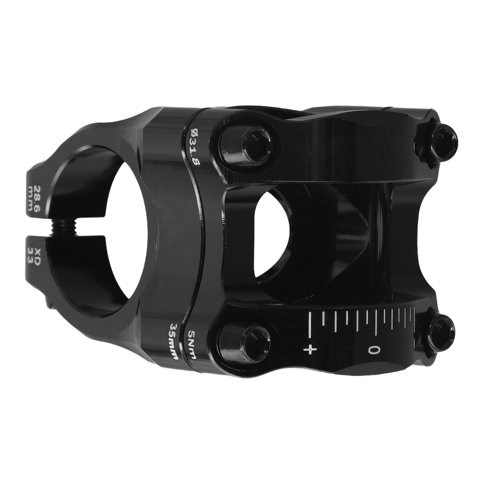 31 8MM Aluminum Alloy Bike Stem for Downhill Cycling Lightweight 123g Design