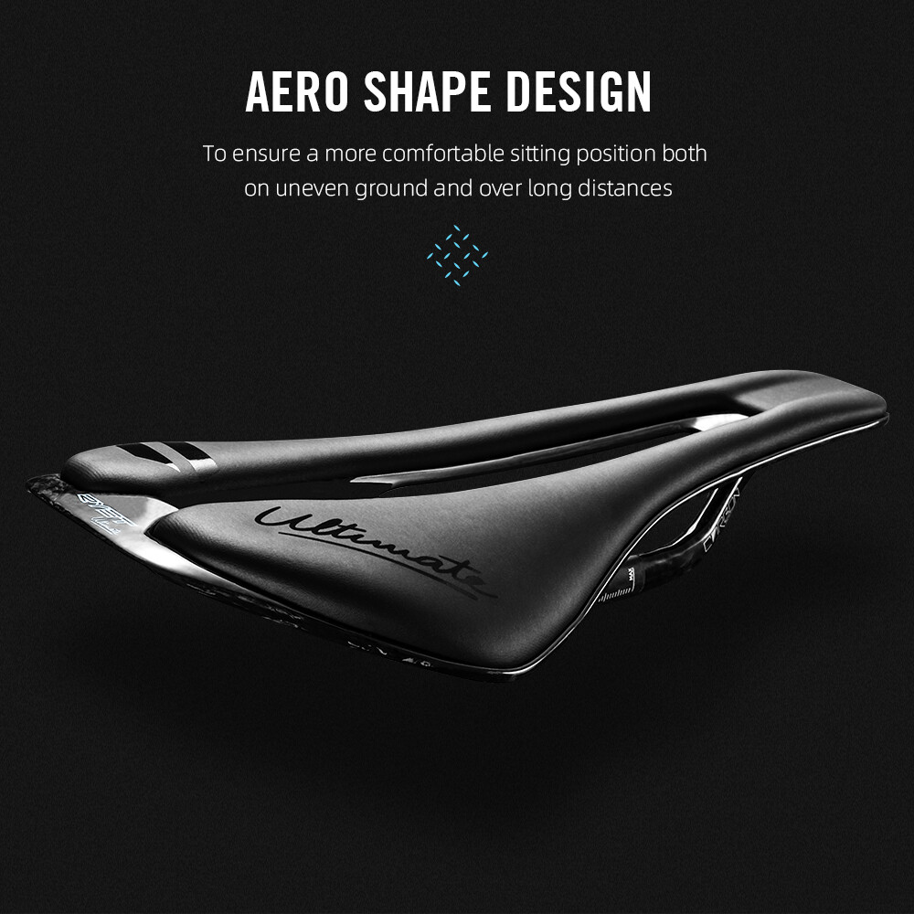 3D Printed Carbon Bicycle Saddle 135mm 143mm for Mountain Gravel Road Bike Seat