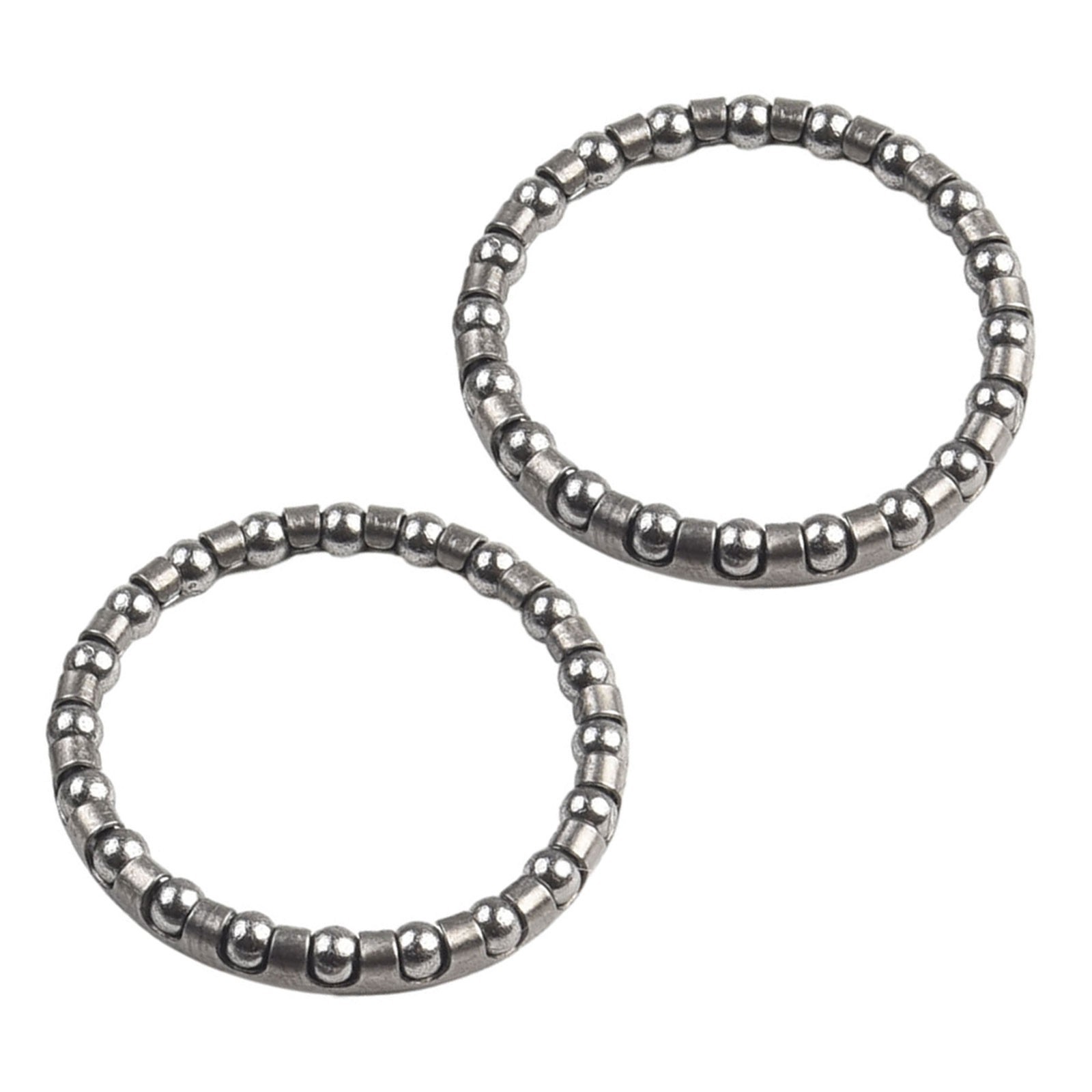 Threaded Bike Ball Bearing Race Cycle Headset Crankshaft Wheel 2pcs High Quality