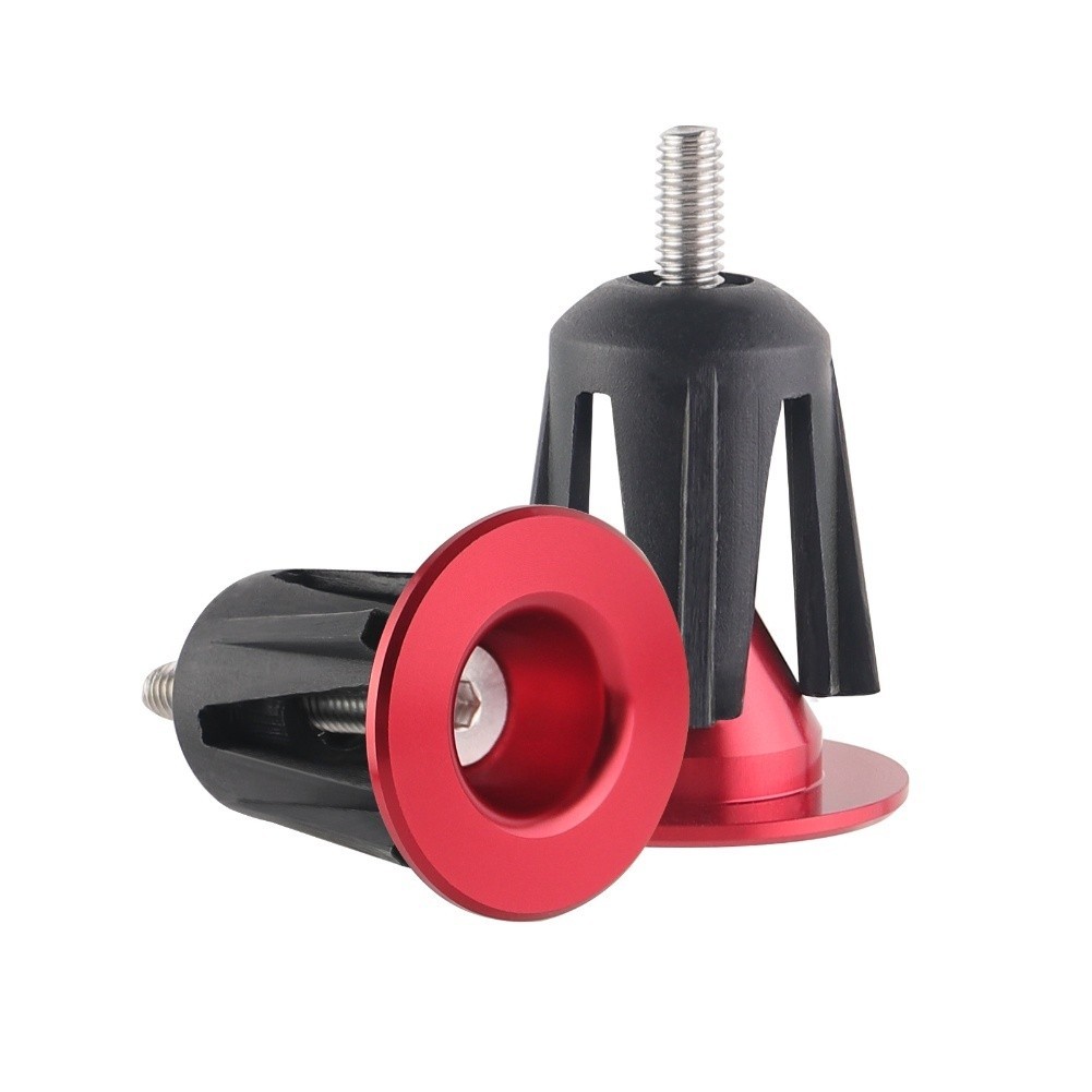 Colorful Aluminum Alloy Bicycle Handlebar End Secure Fit for Mountain Bike