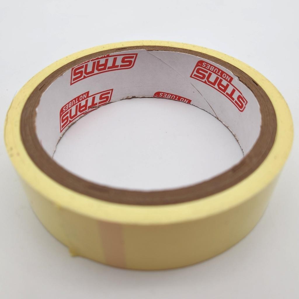 Stan’s NoTubes Yellow Tubeless Bicycle Rim Tape 27mm x 10 Yard Roll OPEN PACKAGE