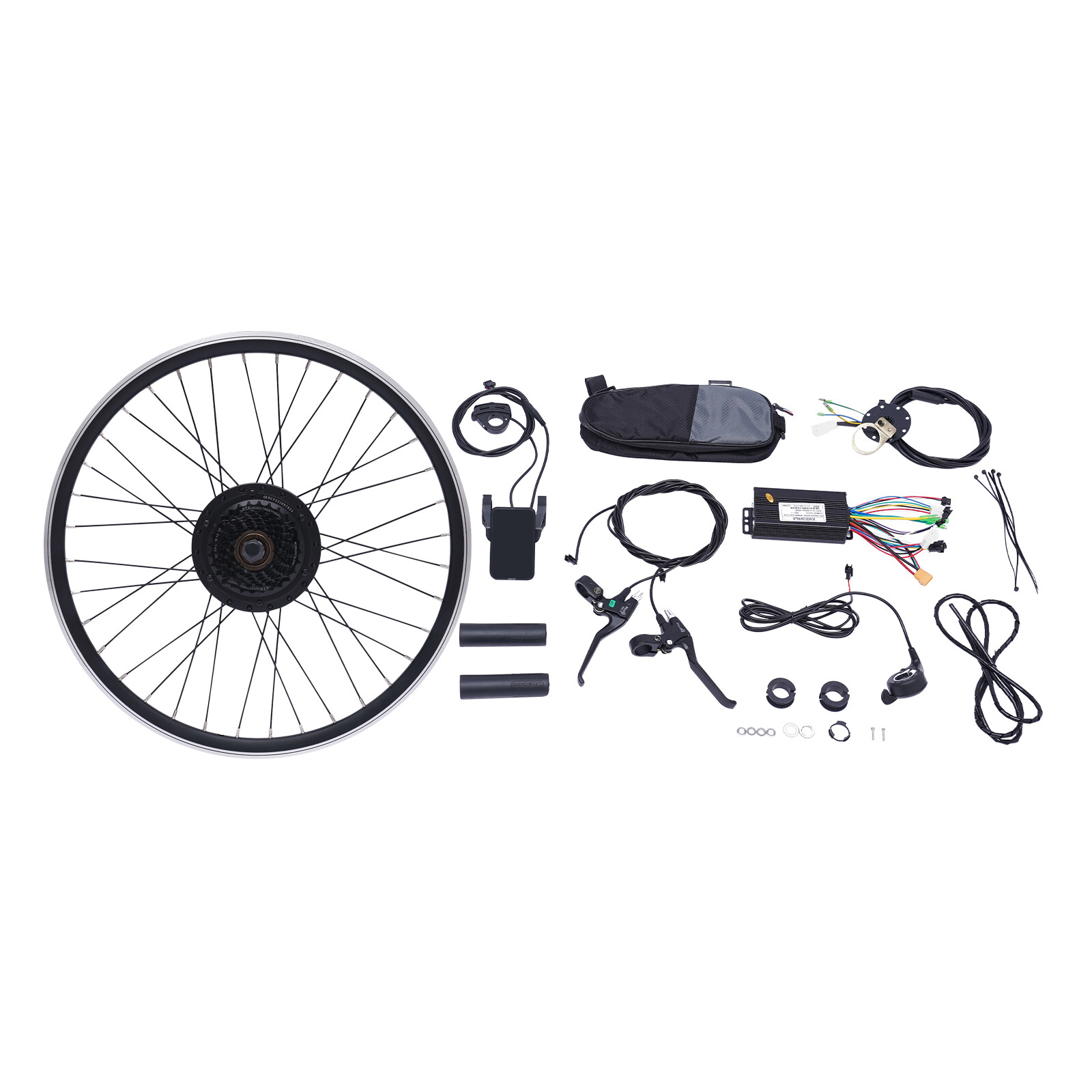 24 inch E-Bike Conversion Kit 36V 500W Electric Bicycle Rear Wheel Motor Hub Set