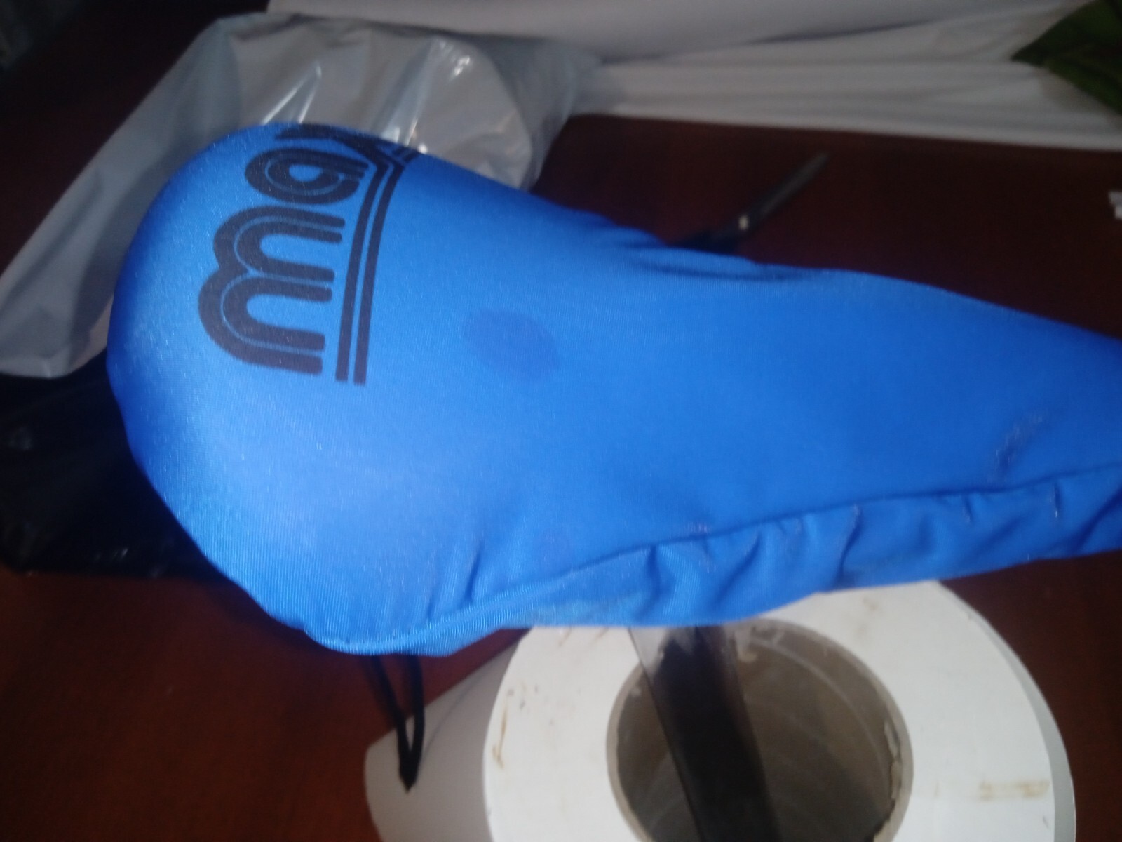 BMX Bicycle Seat Cover Vintage Max Bike Saddle Cover Old School GT Max Vmax Blue