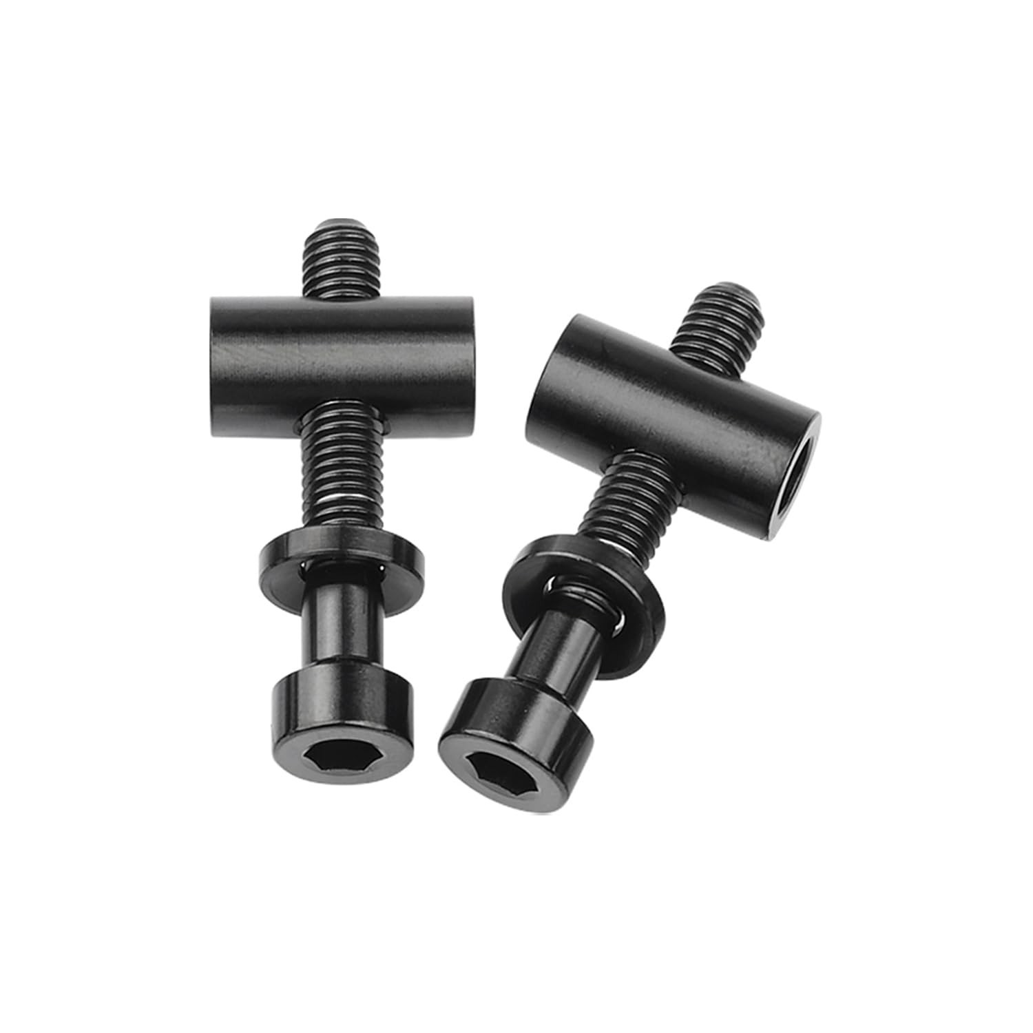 Titanium M5x30mm Bolt Nut Washer Set for Thomson Seatpost – Cycling Screws Black