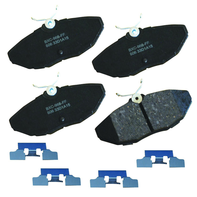 Bendix Premium Sbc806 Ceramic Rear Brake Pads For Ford Thunderbird 2005-2002