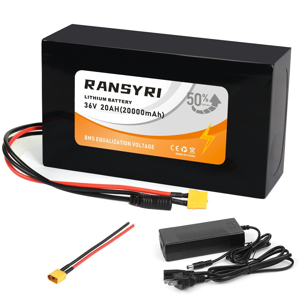 36V 20AH Battery Li-ion Battery Pack High Performance for Electric motor