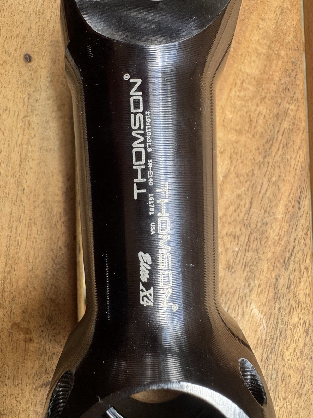 THOMSON Elite X4 MTB Stem /-10 deg x 100mm .8 Clamp – Black – SM-E139