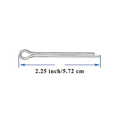 2 Sets Trailer Nut Kit for 1″ Shaft Spindle, Includes 1″ Shaft Spindle Nuts 1″