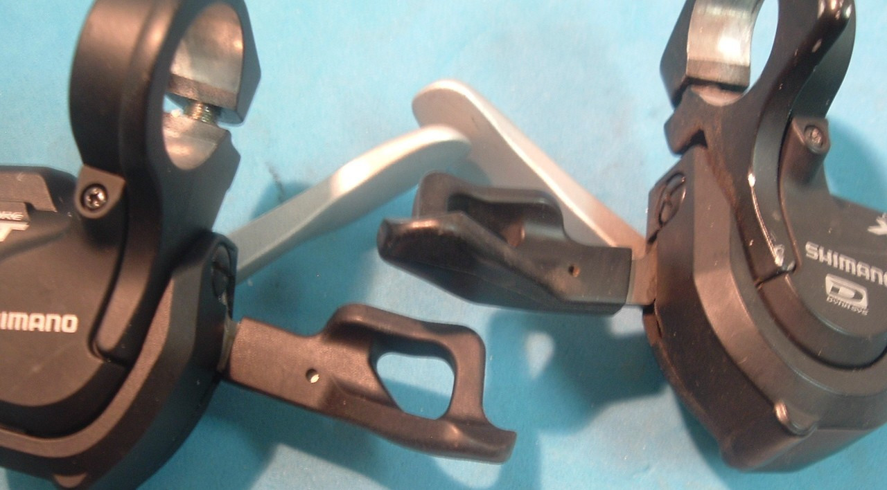 Shimano Deore XT 3×10-Spd SL-M780 MTB Shifter Pods 2-Way/Instant Release-VG Plus