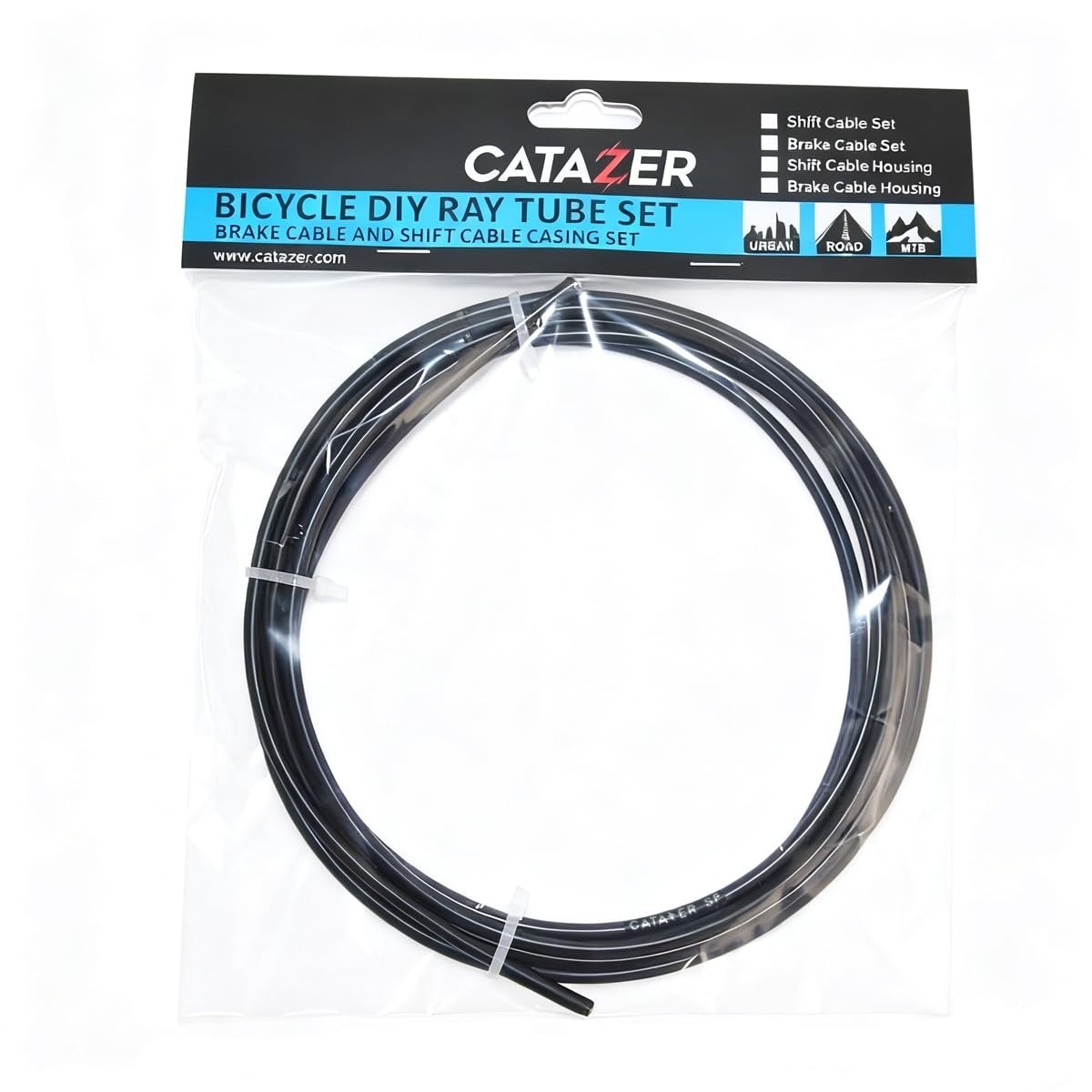 4mm Bike Shift Cable Housing Kit 10ft/50ft Universal Fit