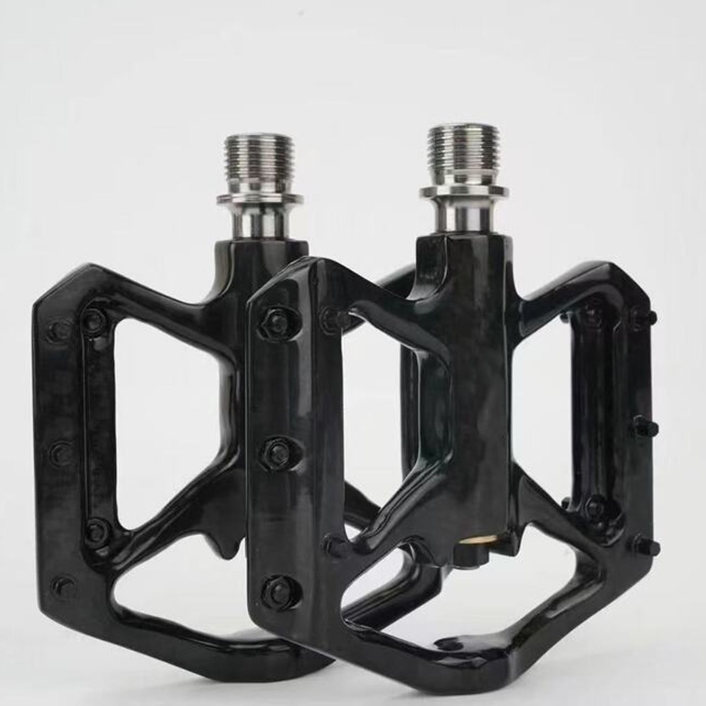 Cycling Biking Carbon Fiber Pedal 3 Bearing Pedal 180g Lightweight Design