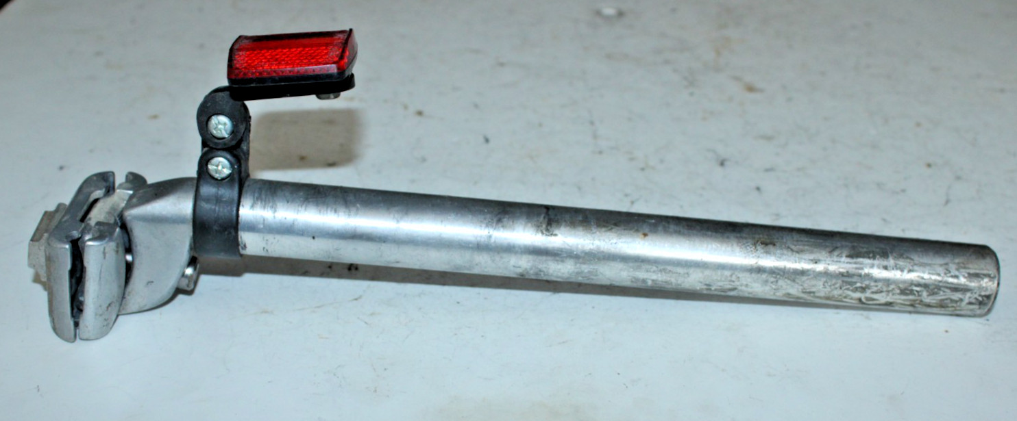 Kalloy Seat Post Tube 305/30.4mm 5mm Offset Silver MTB Gravel Hybrid Commuter :)