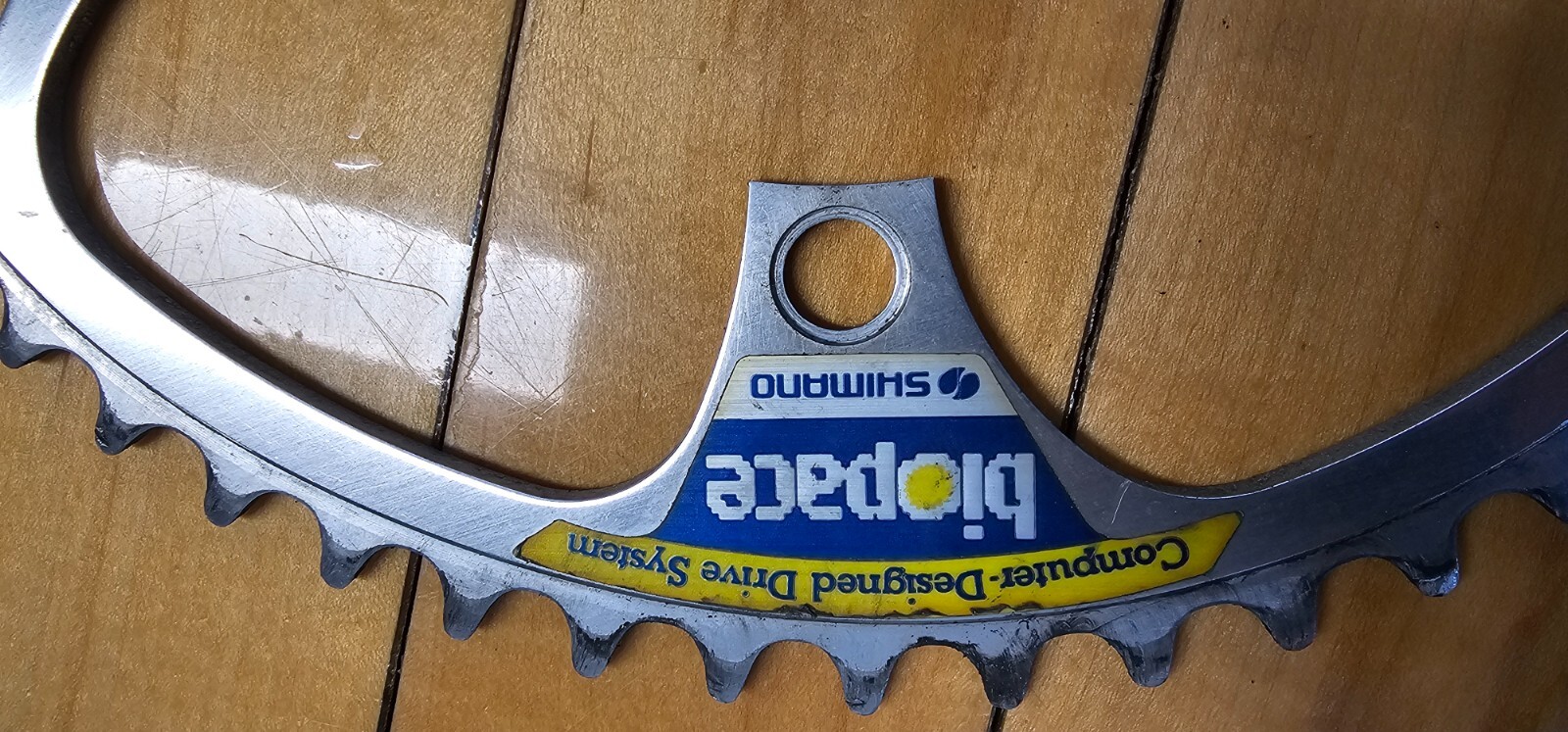 Vintage Shimano Biopace Chainring Set 600 Ring Sprocket Triple 58 42 28
