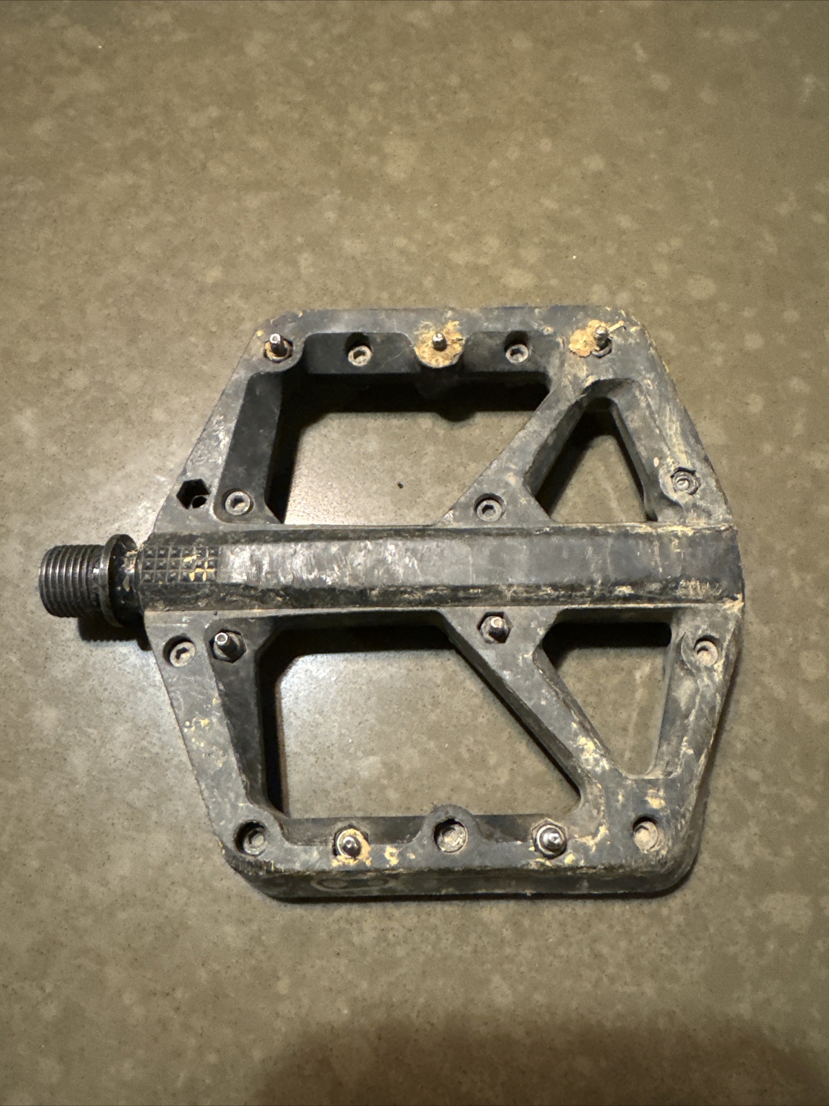 Crank Brothers Stamp 1 Mountain Bike Pedals – BLACK Large Right Only