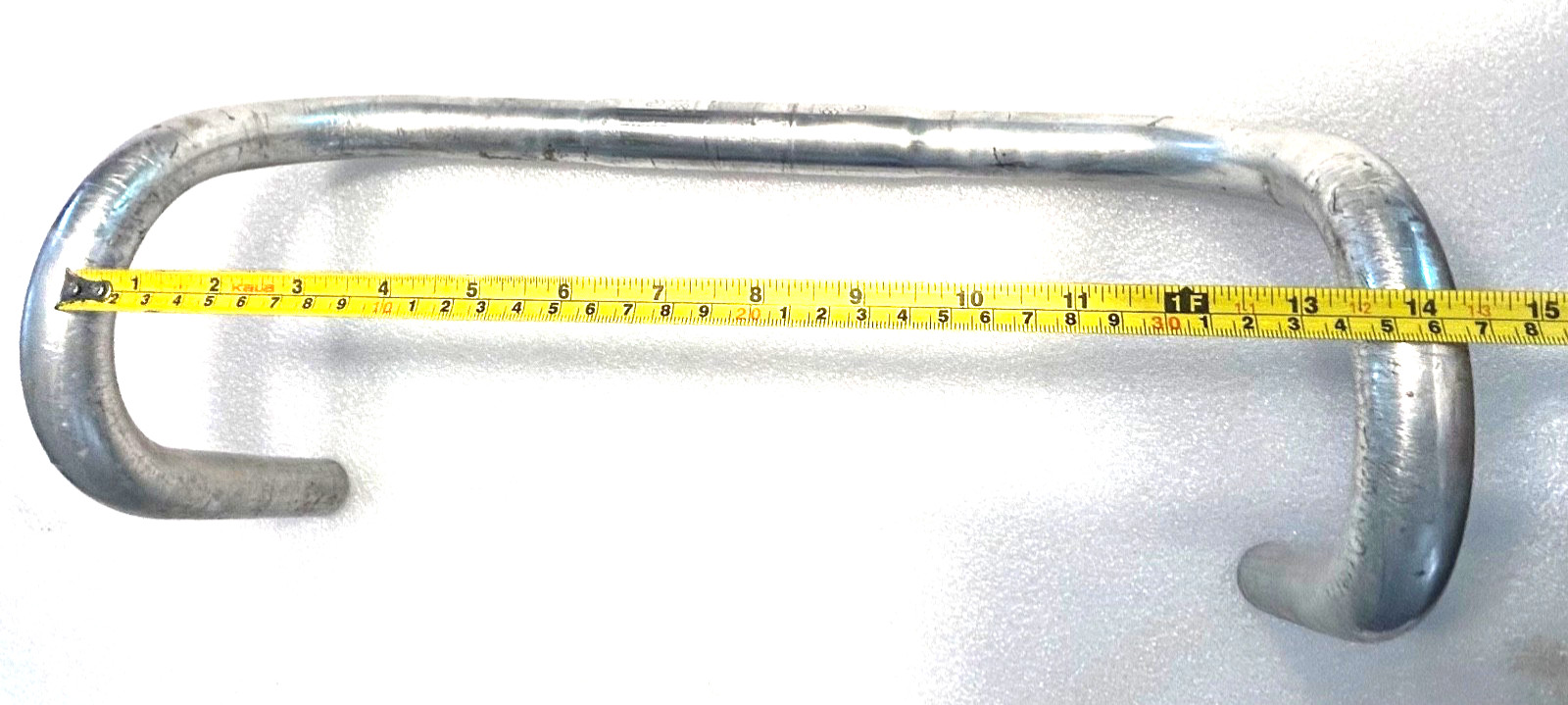 3TTT -HAND BAR – ALLOY – ROAD BIKE – SILVER – 26.0 / 38CM. – VINTAGE – USED