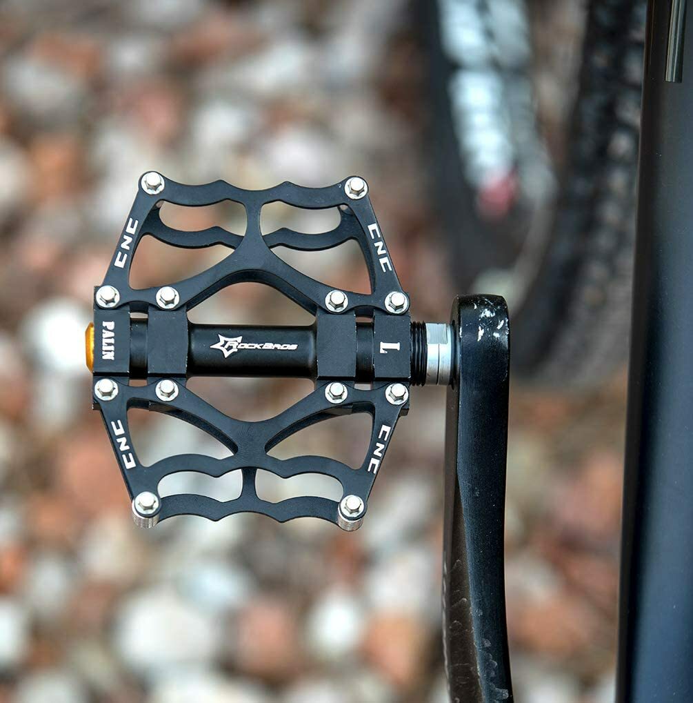 9/16″ Bike Pedals MTB Road Bicycle Aluminum Alloy Metal Sealed Bearing Non-Slip