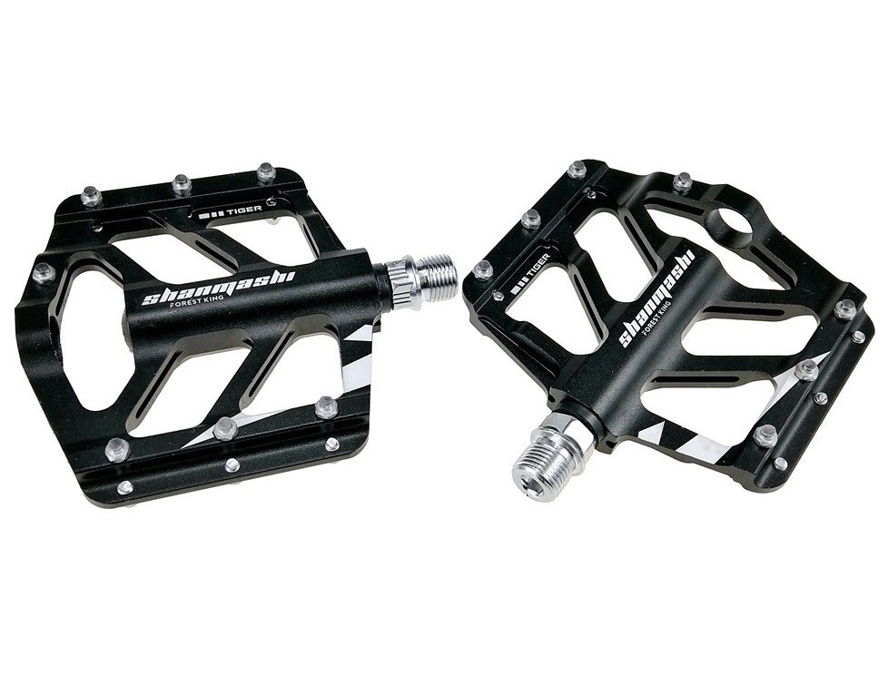 CNC Aluminum Road MTB Folding Bike Bicycle Pedal Flat Pedals Bearing Tiger