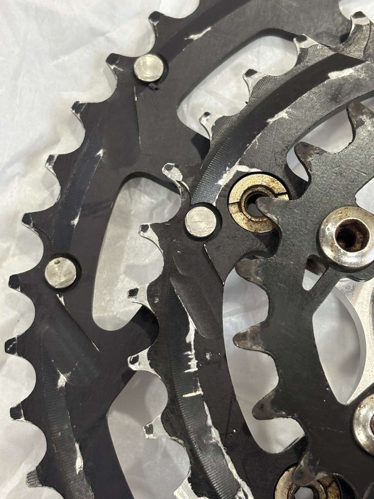 Race Face Forged Crankset Square Taper Vintage 90’s MTB 175mm Shimano Un52 Bb