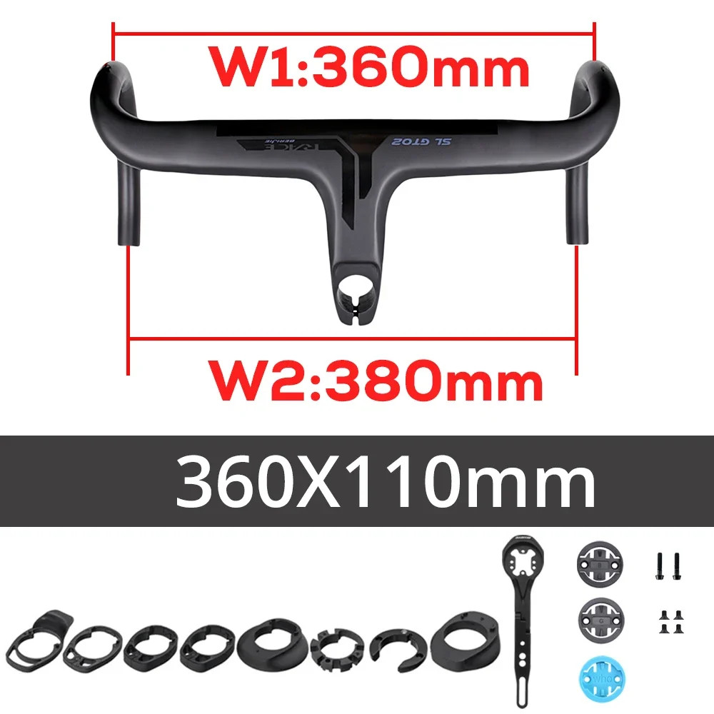 Road Bike All Carbon Integrated Self-propelled Clamp Diameter 28.6mm 80-120mm