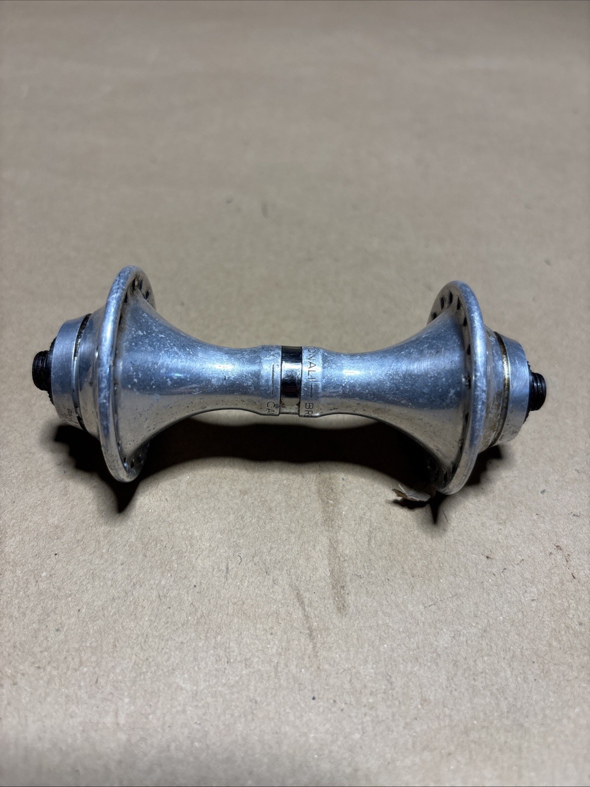 Campagnolo C-Record Era Low Flange Front Hub 36H 100mm Spacing Vintage Leroica