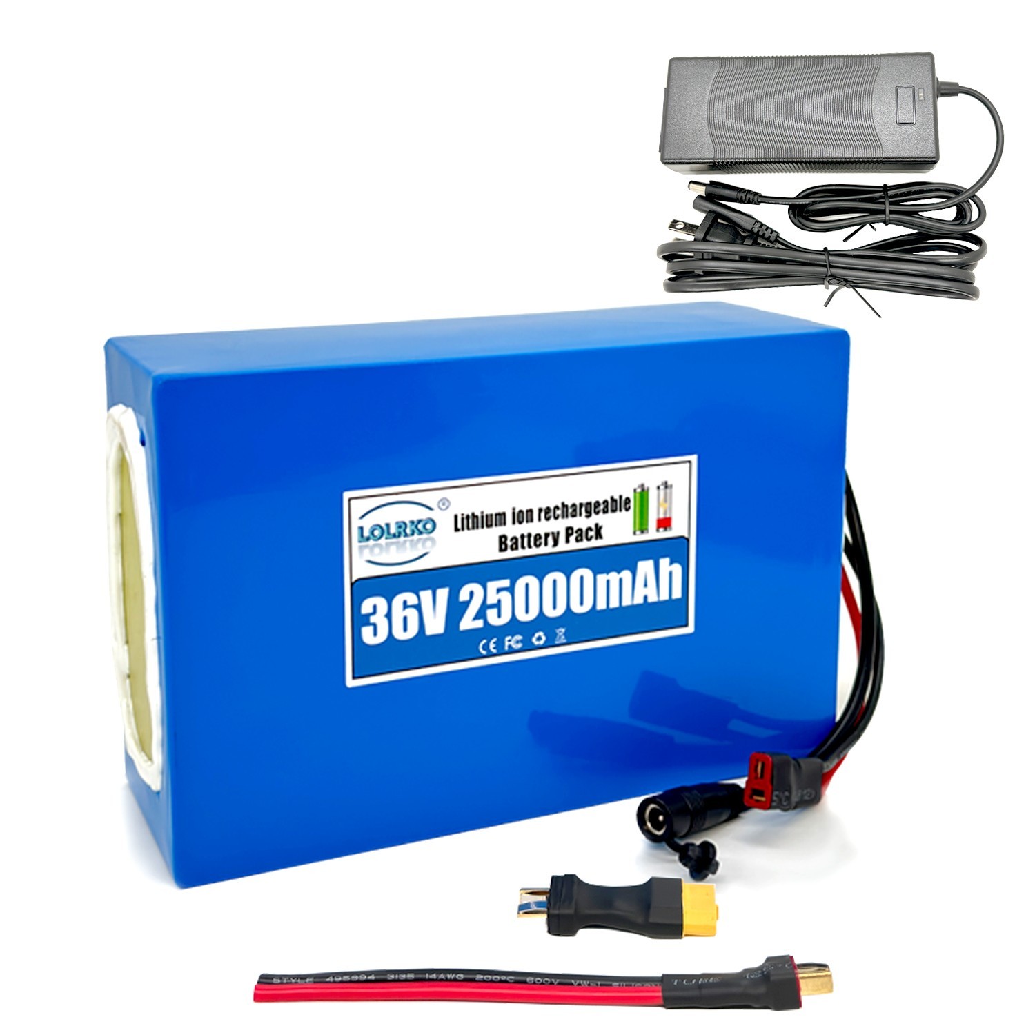 36V 25AH Battery for 200W-1000W Ebike Electric Bicycle Bike Scooter 30A BMS