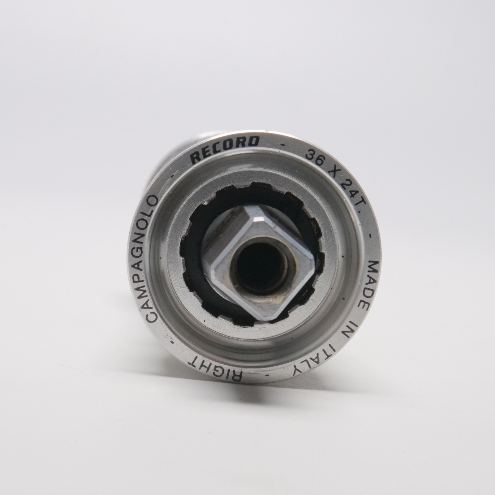Campagnolo Record 70x112mm Square Taper Italian Threaded Bottom Bracket Carbon