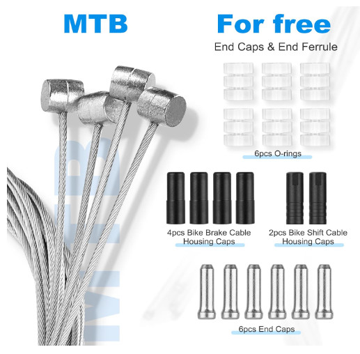 24-Piece Professional Bicycle Parts for MTB Bicycle Brake Cable