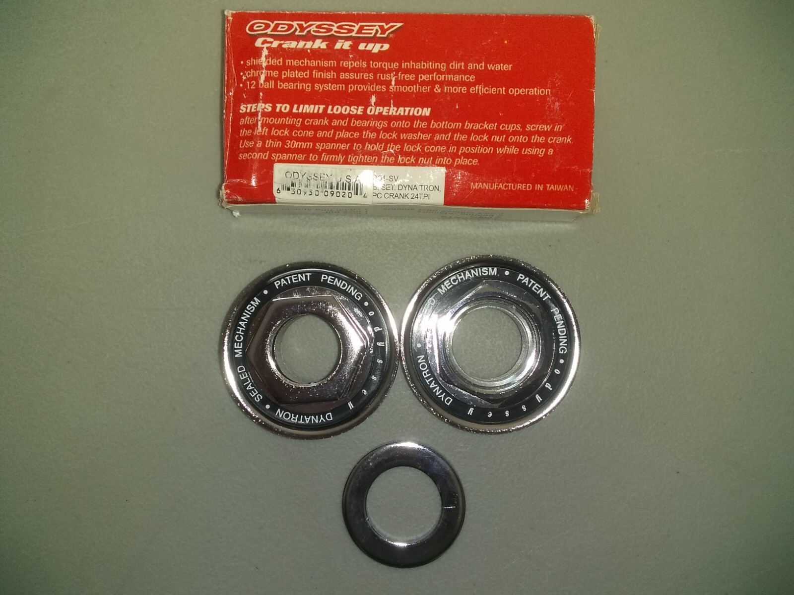 NOS bmx ODYSSEY bottom bracket SE RACING quadangle gjs mcs acs GT fmf HARO flyer